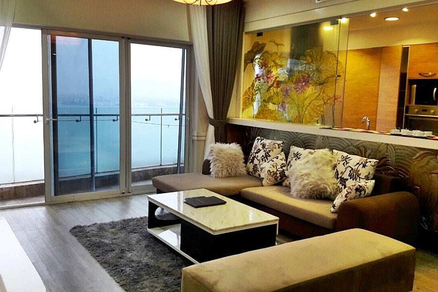 Elegant 2 bedroom apartment for rent in Golden Westlake Hanoi