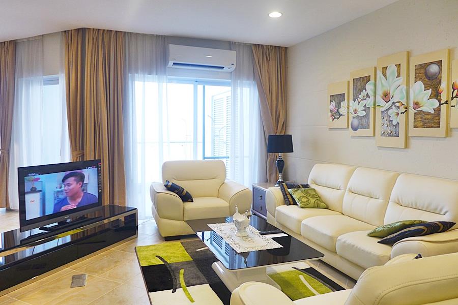 Luxury 3 bedroom apartment for rent in Golden Westlake,Tay Ho