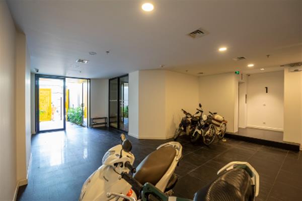 Cozy & modern 02 bedroom apartment for rent at Doi Can street, Ba Dinh, fully furnished