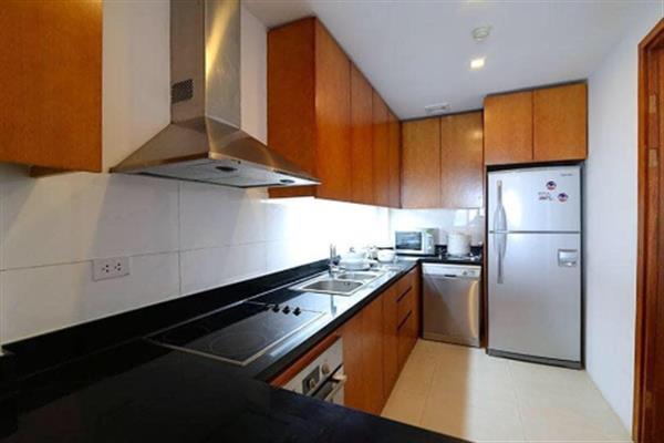 Lakeview Luxury apartment for rental with Large balcony in Xuan Dieu, Tay Ho.