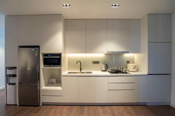 Bright and airy apartment with 02 bedrooms for rent in Doi Can street Ba Dinh dist. beautiful view