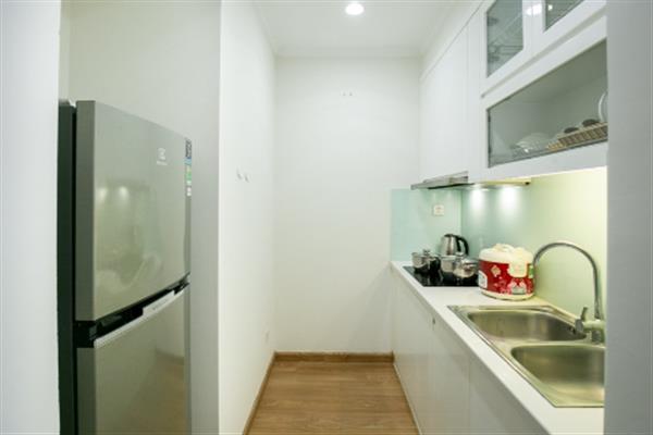 Well-equipped apartment with 01 bedroom for rent in Times City