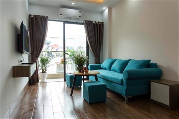 Bright and airy 1 bedroom apartment for lease in Tran Van lai St, Cau Giay Dist