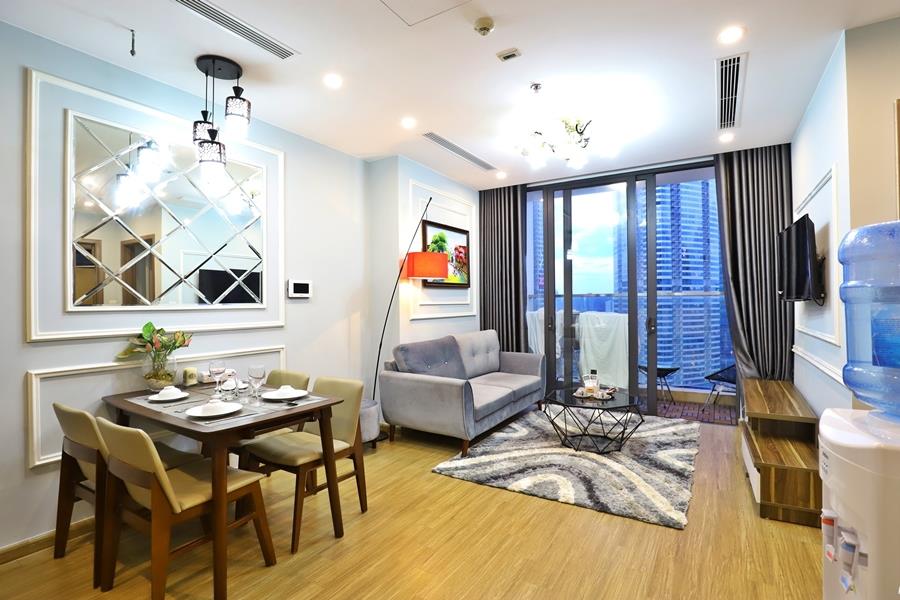 Beautiful view 01 bedroom apartment for  rent in Vinhomes Skylake, full furniture