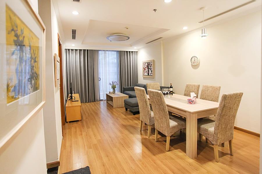 Cozy 2 bedroom apartment for rent in Vinhomes Nguyen Chi Thanh