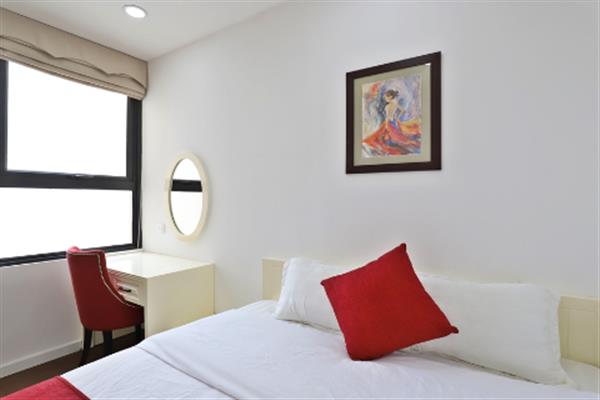 D’Capitale: City view & modern furniture 02 bedroom apartment for rent