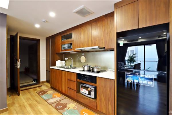 Spacious & Airy 01 bedroom apartment for lease in Ho Ba Mau,Dong Da dist.
