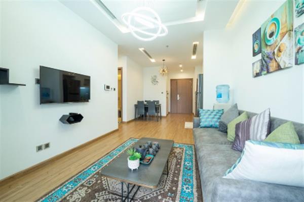Fully furnished, High floor 01 bedroom apartment at Vinhomes Metropolis