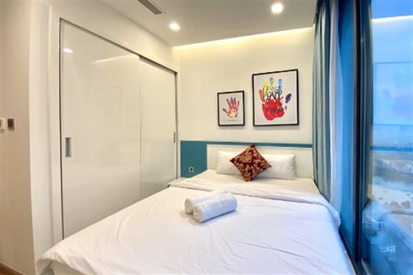 Luxury designed 02 bedroom apartment in M Tower, Vinhomes Metropolis