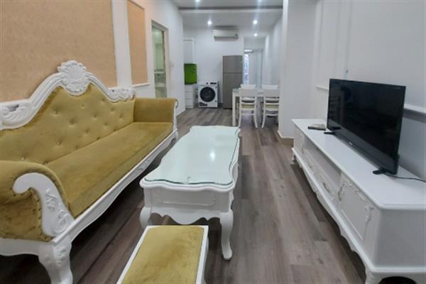 Luxury style 03 bedroom apartment for rent in Ton Duc Thang street, Dong Da dist
