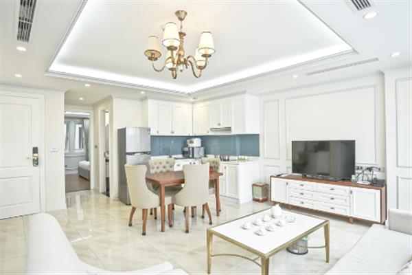 Marvelous & luxurious 02 bedroom apartment for rent in Hoan Kiem dist