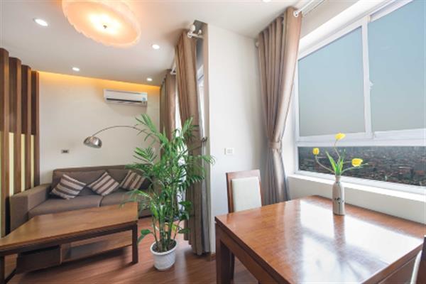 High floor & Japanese style 01 bedroom apartment at CTM Complex Cau Giay.