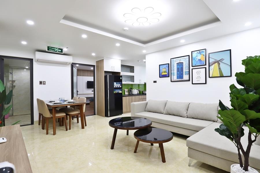 Bright and cozy 02 bedrooms apartment on Xuan La,Tay Ho dist.