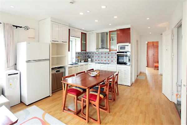 Natural light 03 bedroom apartment in To Ngoc Van, Beautiful rooftop.