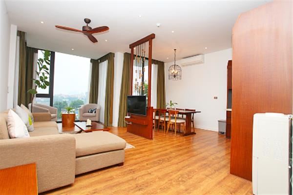 Fully serviced apartment in Xom Chua, Tay Ho, 3 bedroom - beautiful view