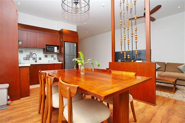 Fully serviced apartment in Xom Chua, Tay Ho, 3 bedroom - beautiful view