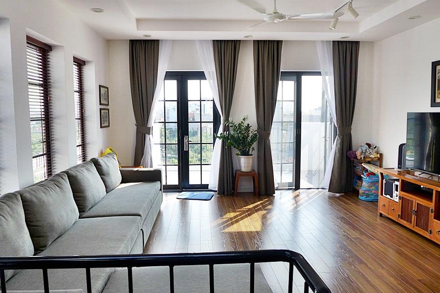 Tay Ho 2 bedroom duplex apartment for rent in brand new building