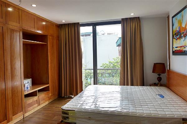 Beautiful lake view apartment for rent in Nhat Chieu Street, 2 bedrooms