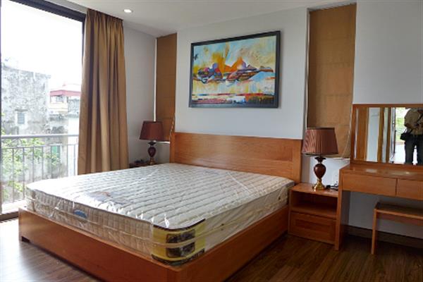 Beautiful lake view apartment for rent in Nhat Chieu Street, 2 bedrooms