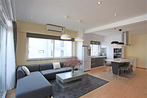 Beautiful 2 bedroom apartment for rent in To Ngoc Van, balcony