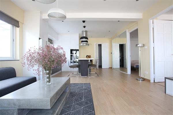 Beautiful 2 bedroom apartment for rent in To Ngoc Van, balcony