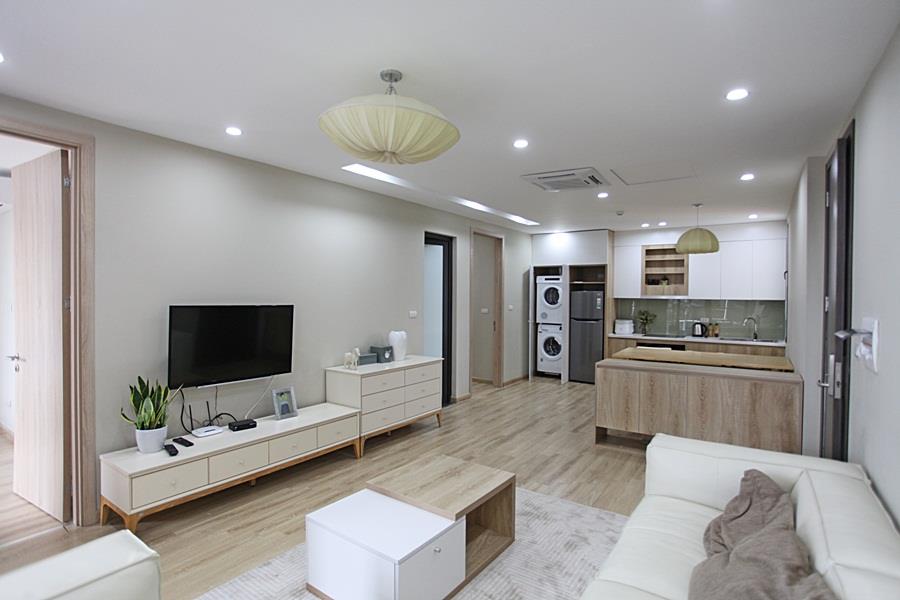 Bright & Airy 2 bedroom apartment for rent in Vong Thi Tay Ho, nice balcony