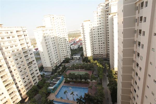 Rental 2 bedroom apartment with stunning view in Splendora An Khanh, 128m2