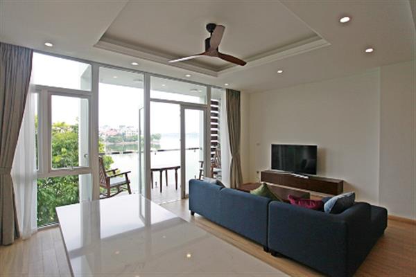 Lakeside spacious 2 bedroom apartment for rent in Tay Ho area