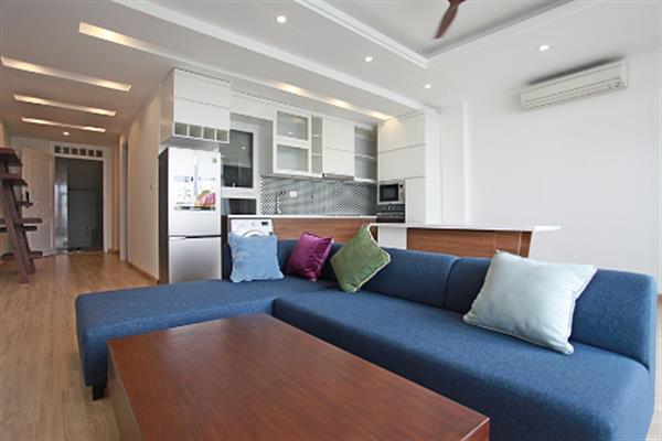 Lakeside spacious 2 bedroom apartment for rent in Tay Ho area