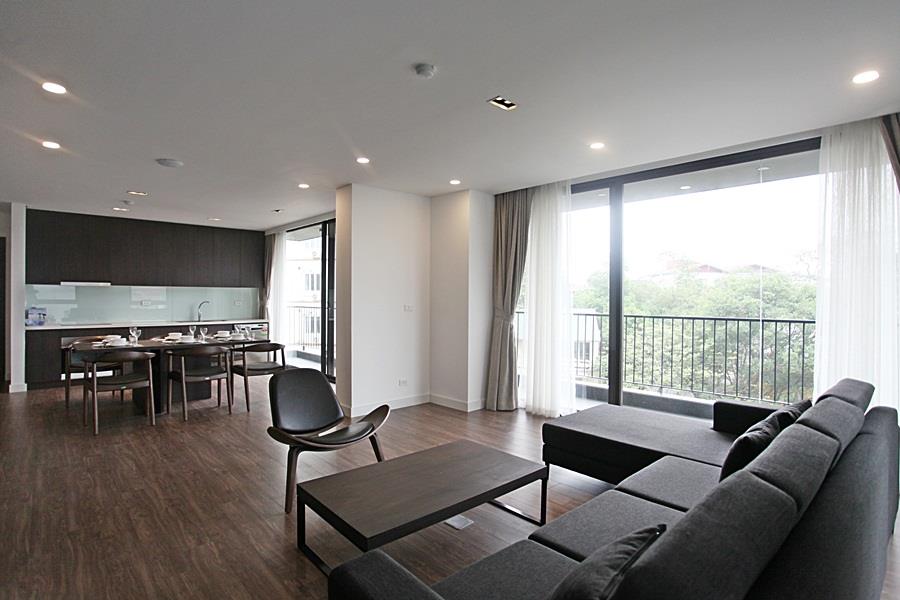 Modern 2 bedroom apartment for rent full of natural light in To Ngoc Van alley