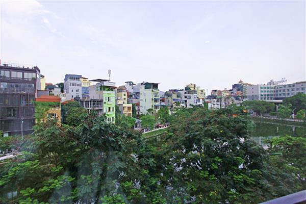 High quality 2 bedroom apartment in Tay Ho area, balcony & lake view