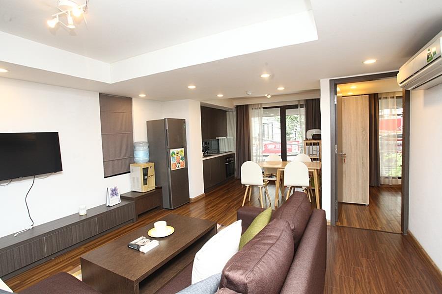 Cozy 2 bedroom apartment with balconies on To Ngoc Van street, fully furnished