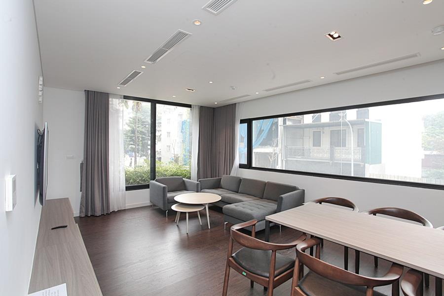 Plenty natural light 2-bedroom apartment on To Ngoc Van street, car access