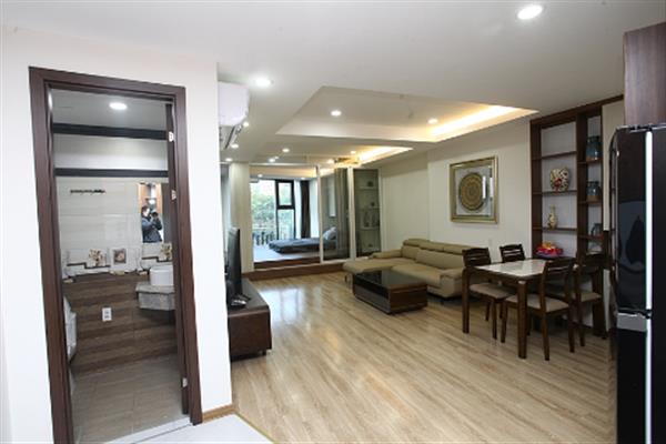Awesome lake view 2 bedroom apartment on Tran Vu Street, Truc Bach area.