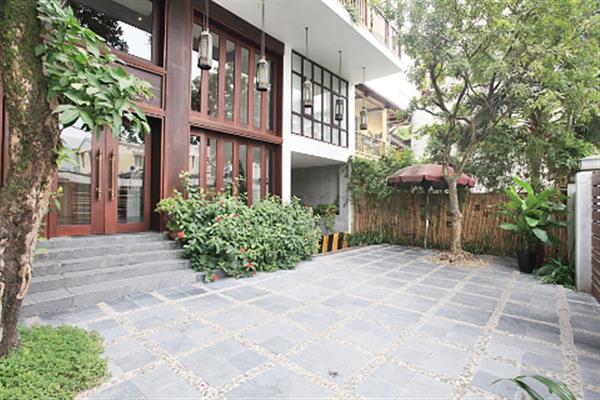One bedroom, unique design aparment for rent on Ton That Thiep street, Hoan Kiem dist