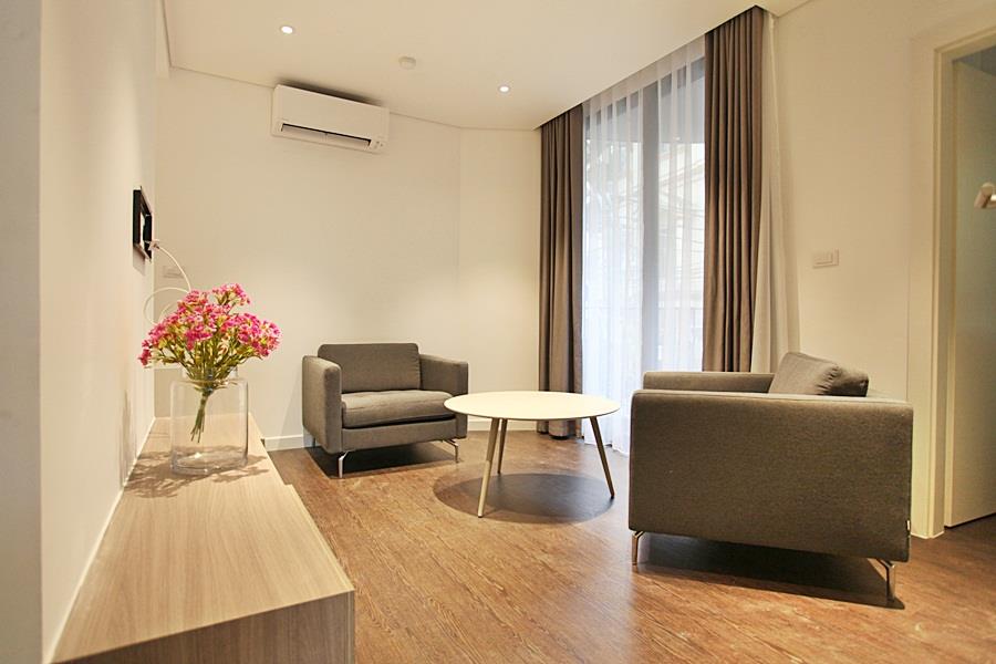 Beautiful modern style apartment for rent in safe and peaceful area on To Ngoc Van street