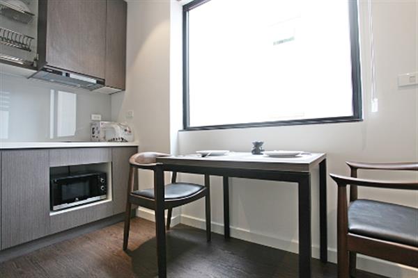 Beautiful 1 bedroom apartment with lovely bathroom for rent in Xuan La