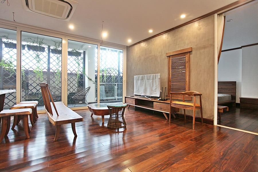 Very beautiful 01 bedroom apartment for rent in To Ngoc Van, Tay Ho Dist.