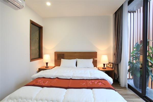 Nice 1 bedroom apartment for rent in Tu Hoa, Tay Ho Dist, balcony
