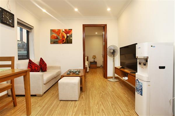 Cozy 01 bedroom serviced apartment for rent at Kim Ma Thuong Rd,