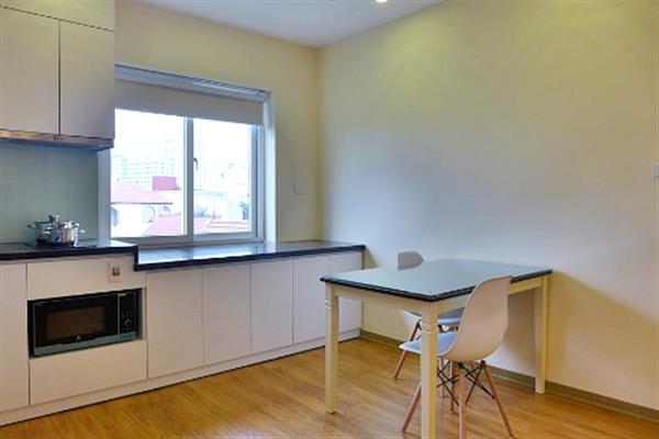Modern 1 bedroom apartment to let in Tay Ho with natural light