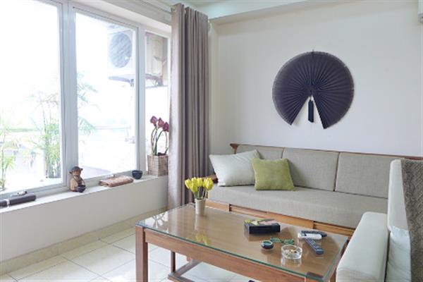 Elegant 1 bedroom apartment for rent in Truc Bach area