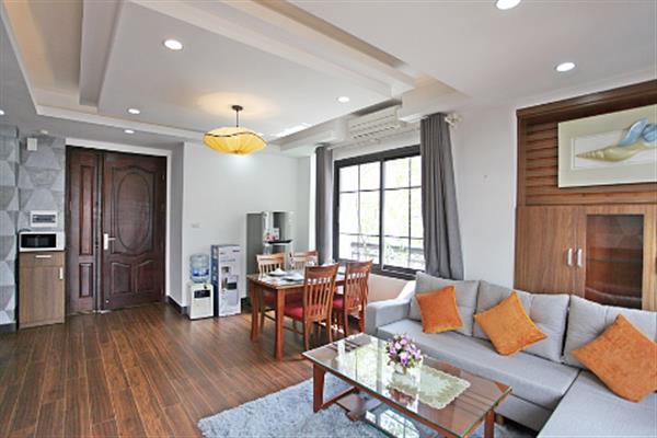 High serviced 1 bedroom apartment for rent in Dao Tan street, Ba Dinh dist