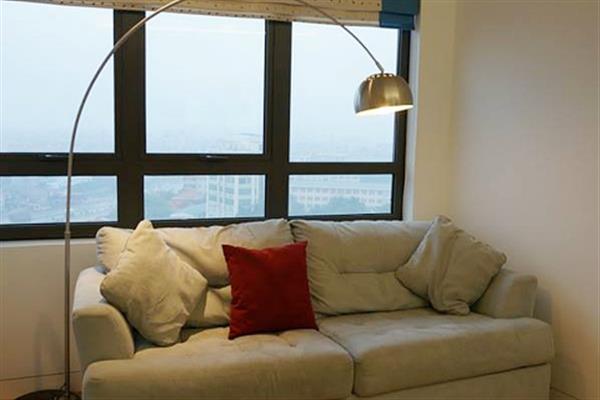 Modern style design 2 bedroom apartment for rent in Indochina Plaza Hanoi