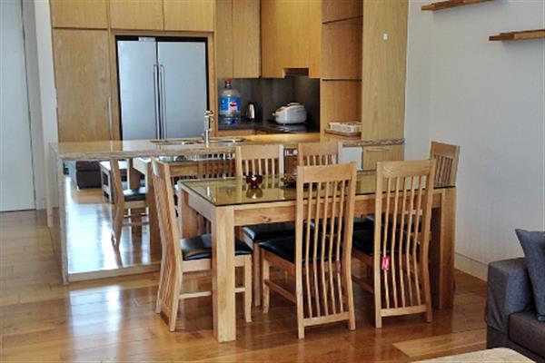 Well maintained 2 bedroom apartment for rent in Indochina Plaza Hanoi
