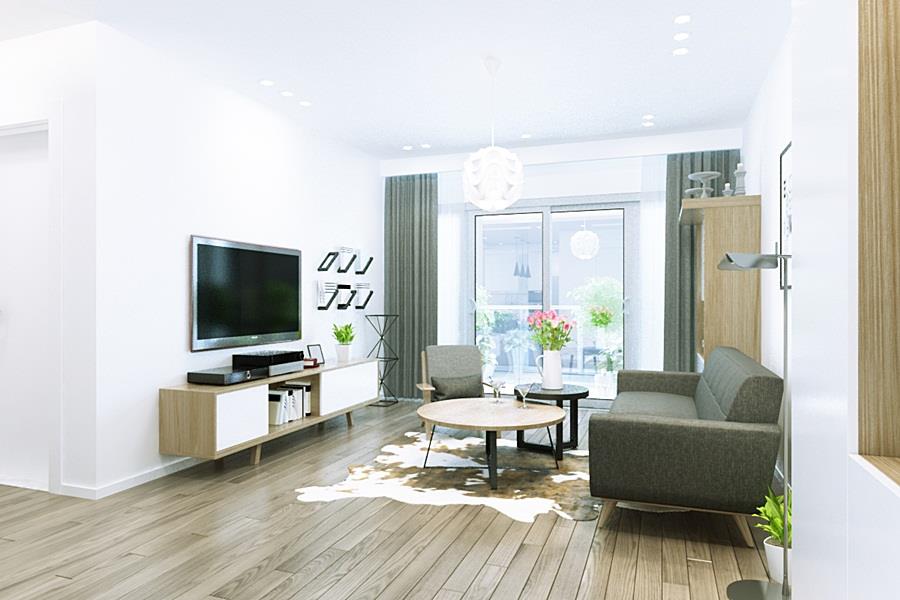 Two bedroom apartment for rent in Mandarin Garden, luxury & cool