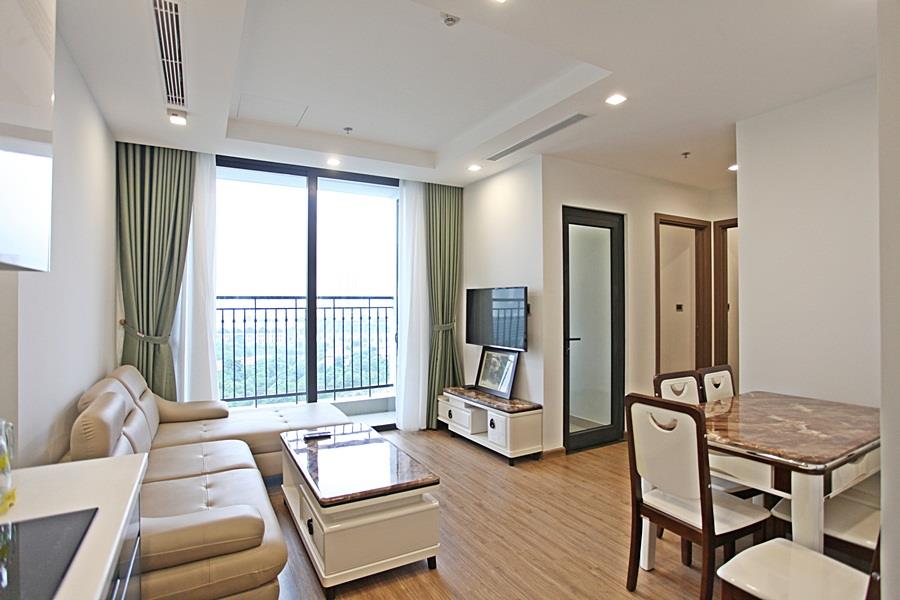 Vinhomes Green Bay: Lovely 2 bedroom apartment for rent with open view