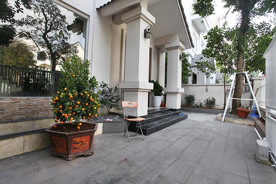 Fully furnished 04 bedroom villa in Anh Dao, Vinhomes Riverside Ha Noi.