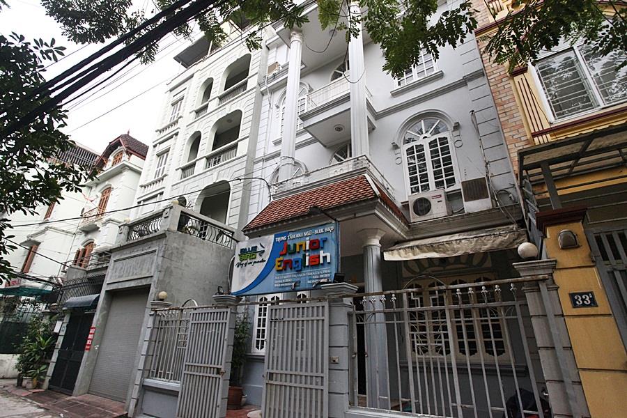 Spacious Unfurnished 7-bedroom house with terrace on To Ngoc Van Street.