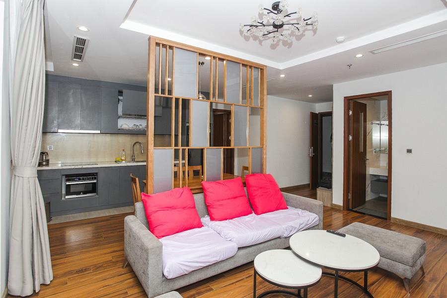 Modern 2 bedroom apartment with Swimming pool on rooftop terrace in Tu Hoa Street